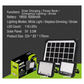 GD Super 300W Emergency LED Light with Solar Panel