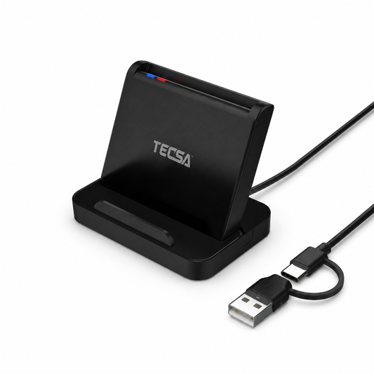 Tecsa USB-C Smart Hukoomi Card Reader