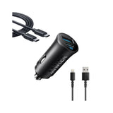 Anker 30W Car Charger With Two Cables