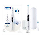 فرشاة أسنان كهربائية Oral-B iO Series 6N مزوّدة بتقنية الذكاء الاصطناعي – أبيض