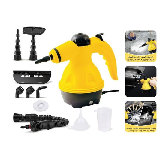 جهاز DF-A001 للبخار – تنظيف منزلي قوي خالٍ من المواد الكيميائية مع ضمان سنة واحدة