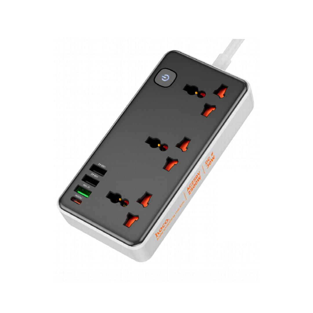 Hoco Multifunctional Safety Socket Hoco Multifunctional Safety Socket