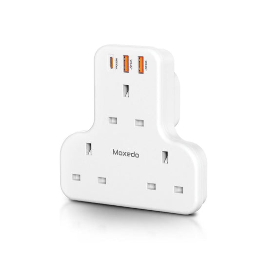 Moxedo 6 in 1 UK-Plug Power Adapter