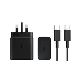 محوّل طاقة سامسونج بقدرة 45 واط مع كابل تايب-سي