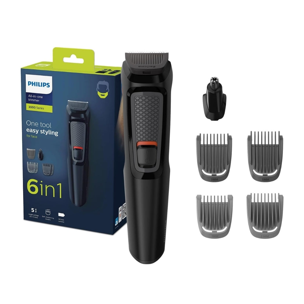 Philips Multigroom Series 3000 6-in-1 Grooming Kit-MG3710/33