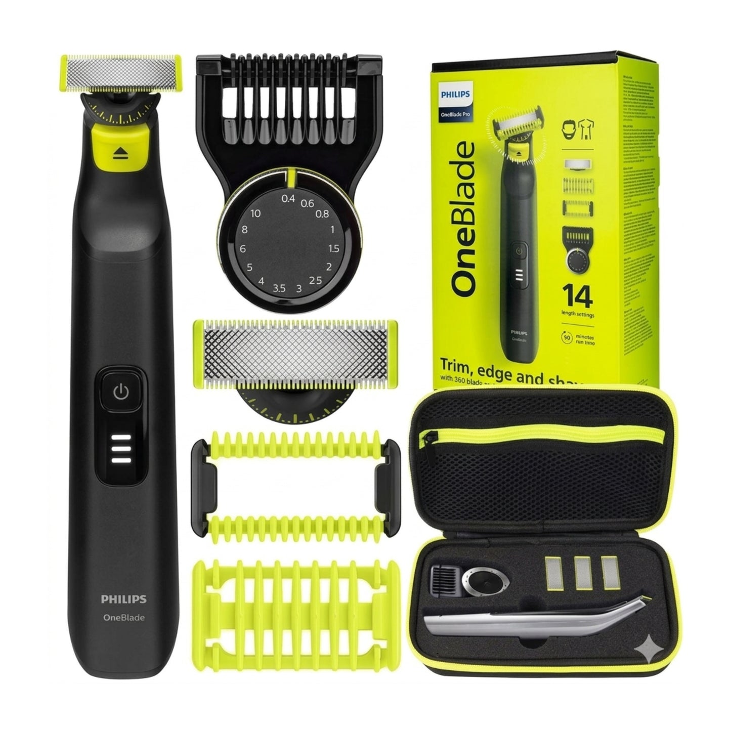 فيليبس OneBlade Pro 360 ماكينة حلاقة جافة ورطبة – QP6542/15