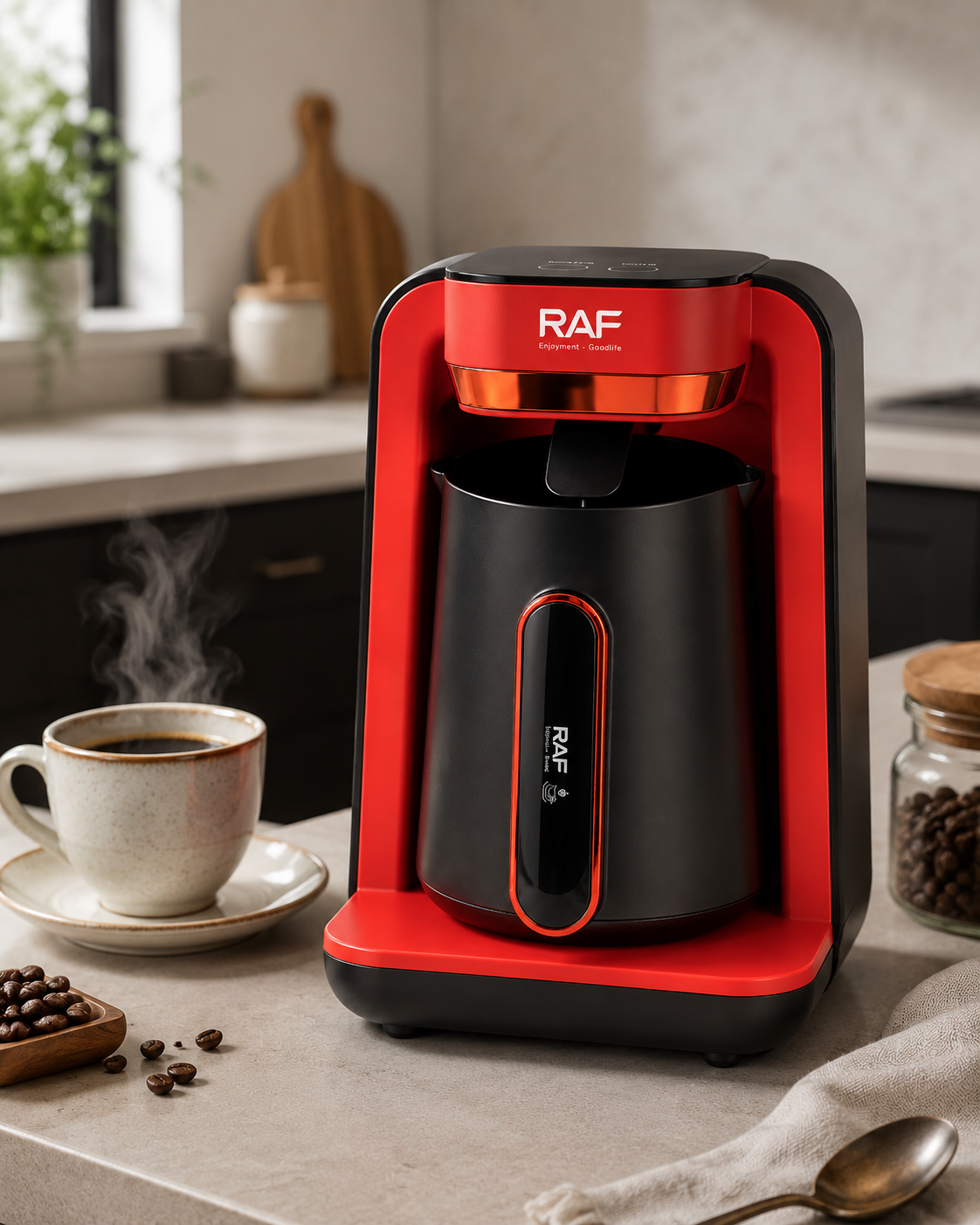 RAF Electric Coffee Maker 280ML