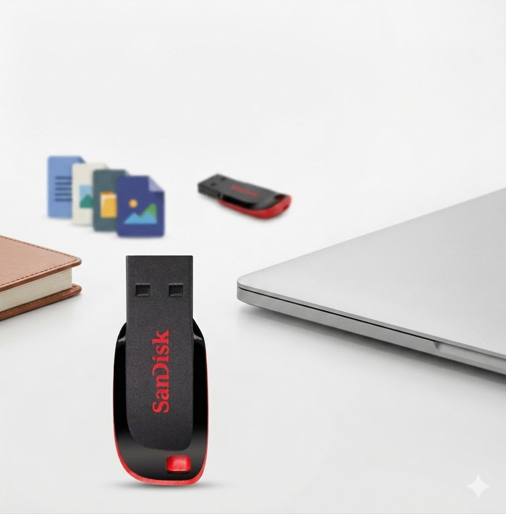 SanDisk 64GB Cruzer Blade USB Flash Drive