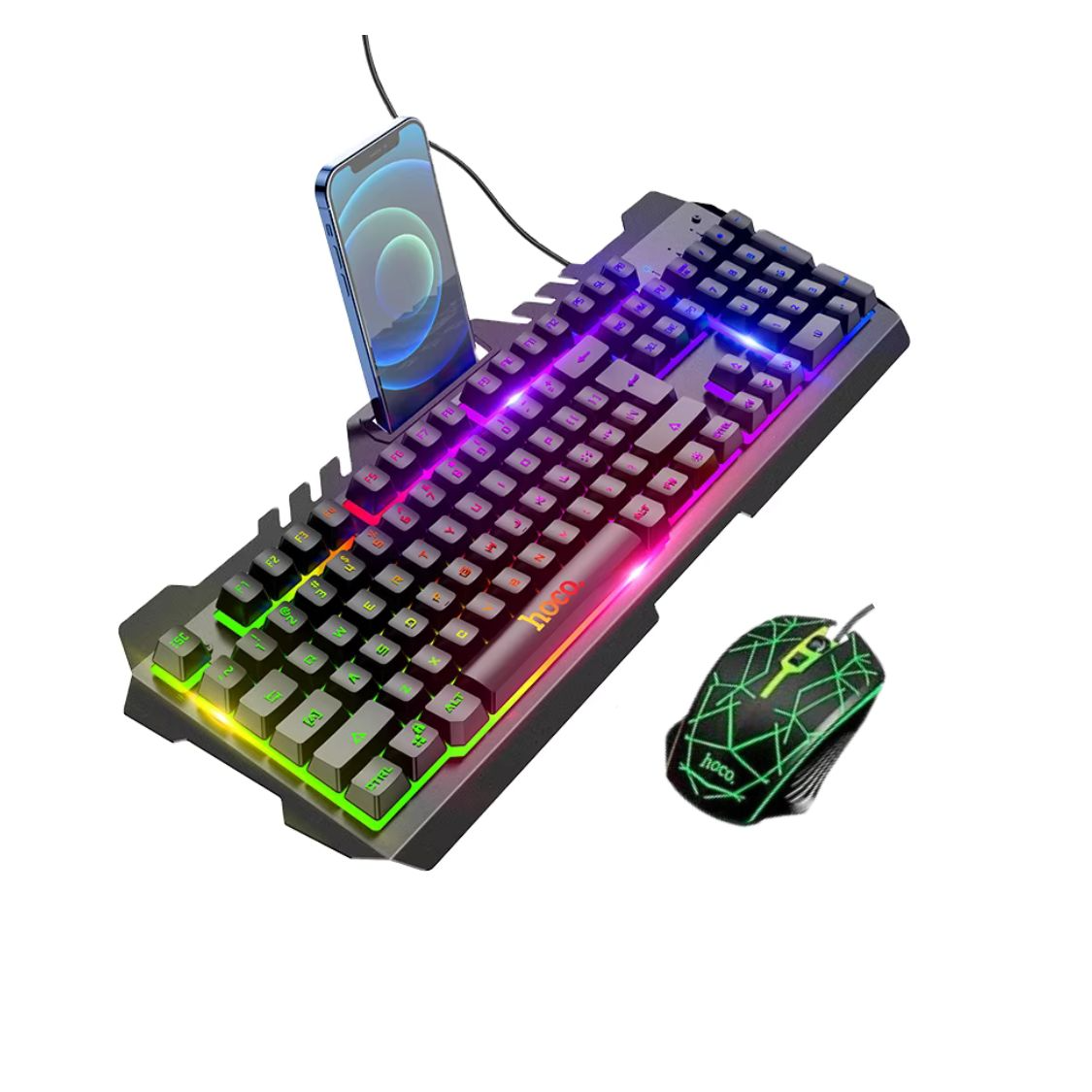Hoco DI16 2 in 1 Arabic Version Gaming Keyboard & Mouse Combo