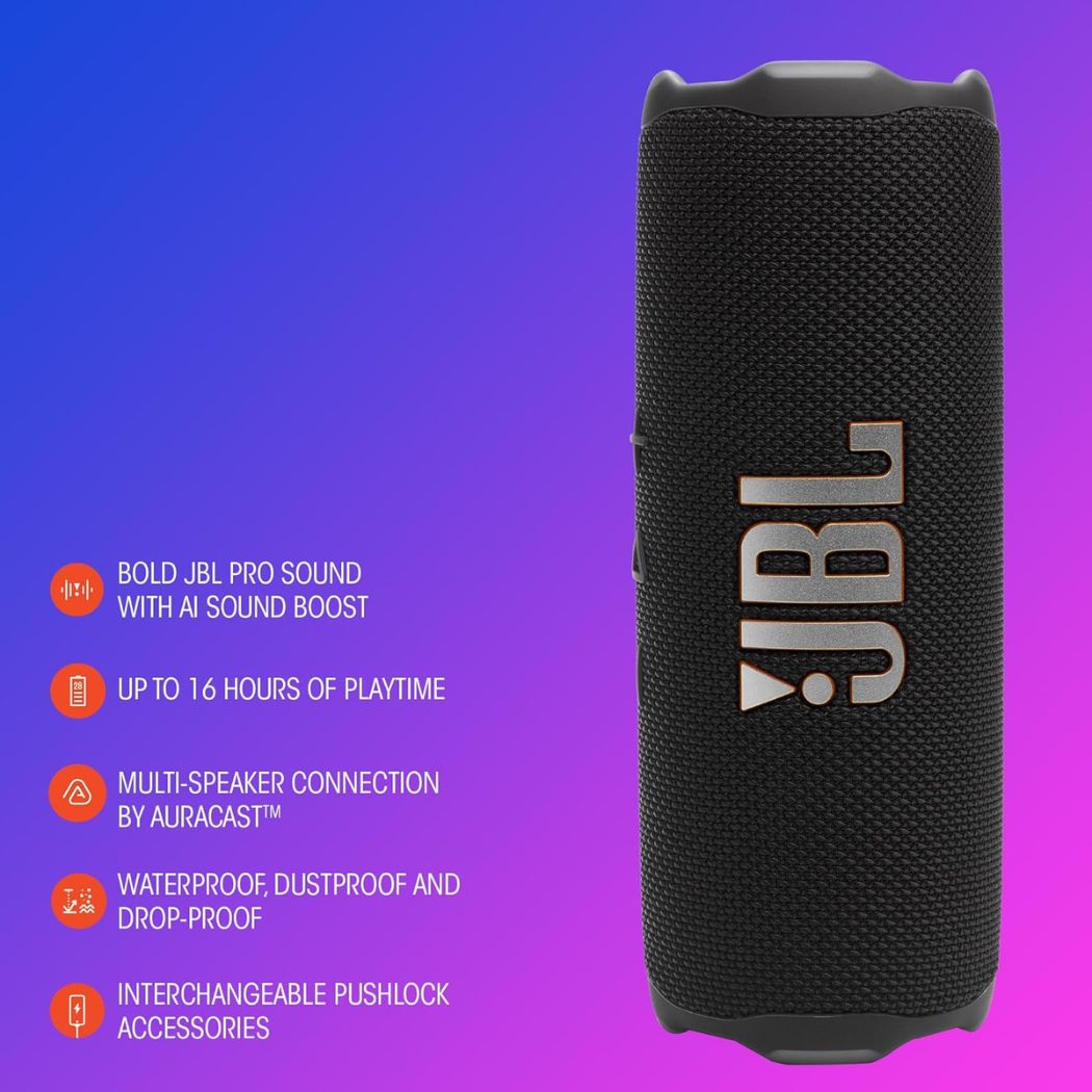 JBL Portable Waterproof Flip 7 Speaker