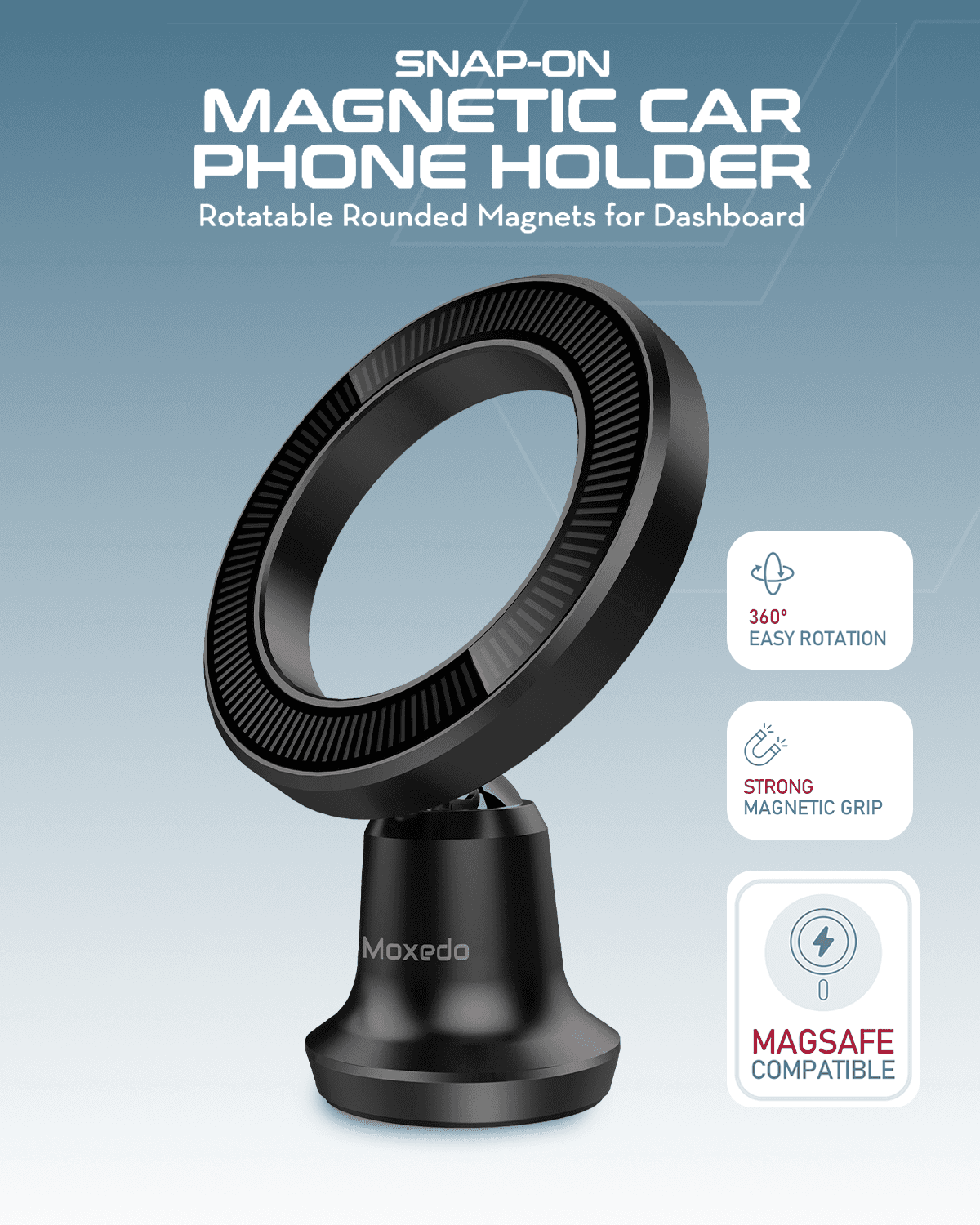 حامل هاتف مغناطيسي للسيارة - موكسيدو