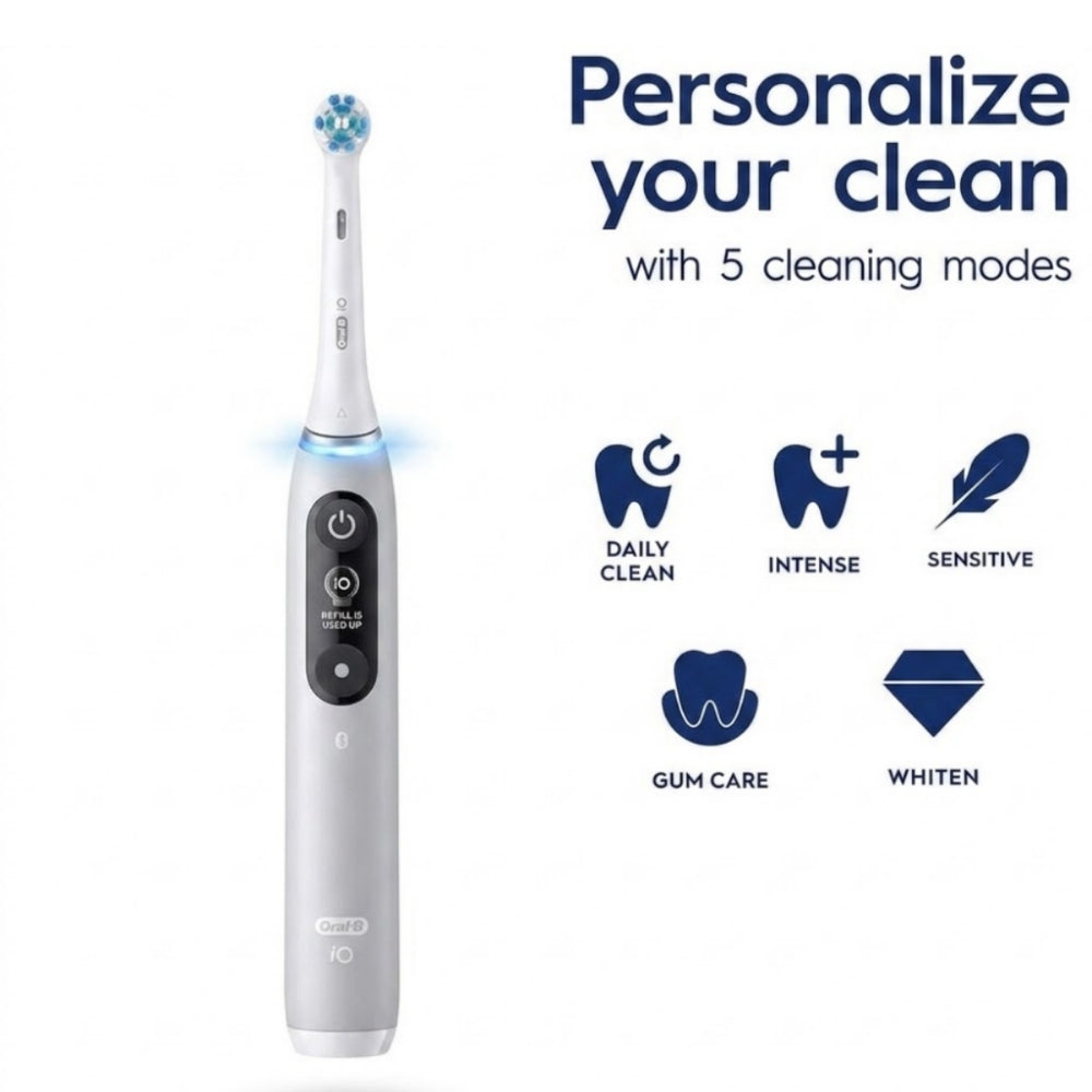 Oral-B iO Series 6N AI Electric Rechargeable Toothbrush – White