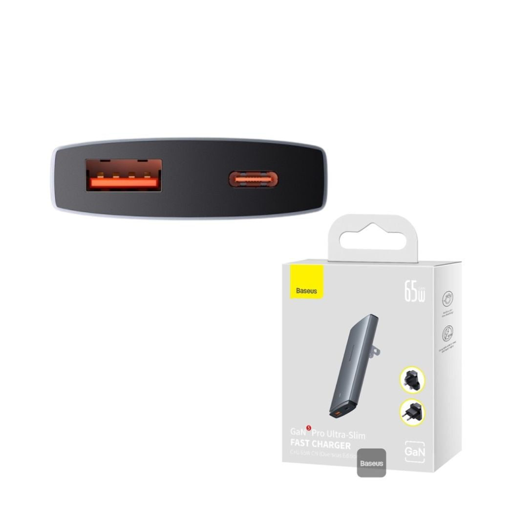 Baseus GaN5 Pro Ultra-Slim 65W Fast Charger (UK/EU/US)