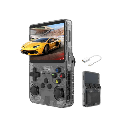 R36S Handheld Retro Gaming Console – 3.5 Inch IPS Screen