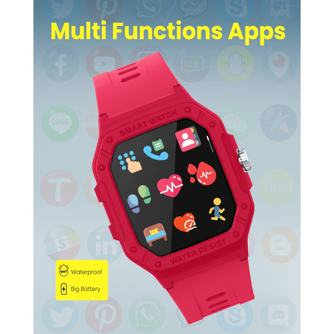 Junior SmartWatch 1.7” HD Screen-Moxedo