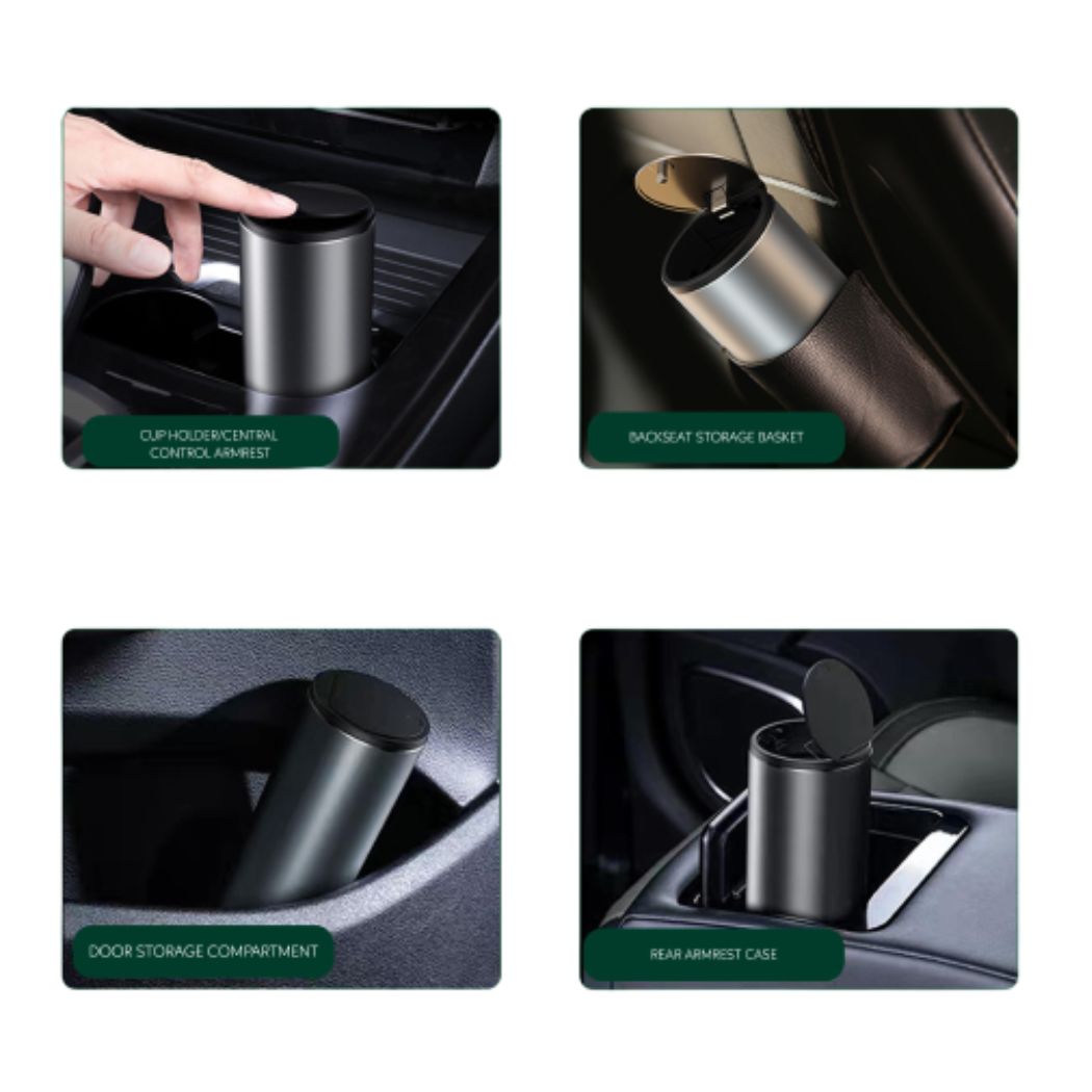 سلة مهملات للسيارة من جرين لايون بسعة 500 مل