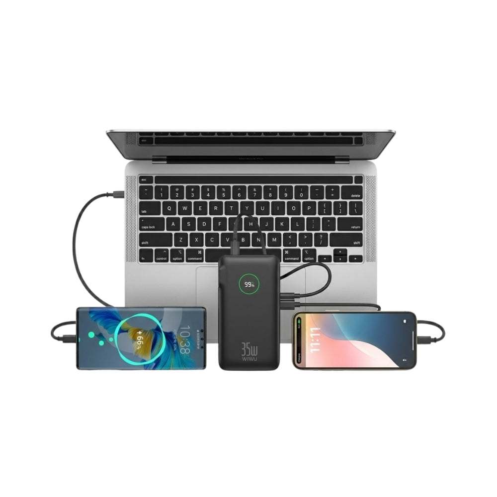 WIWU Wi-P049 Noble Power Bank 10000mAh 35W PD – Black