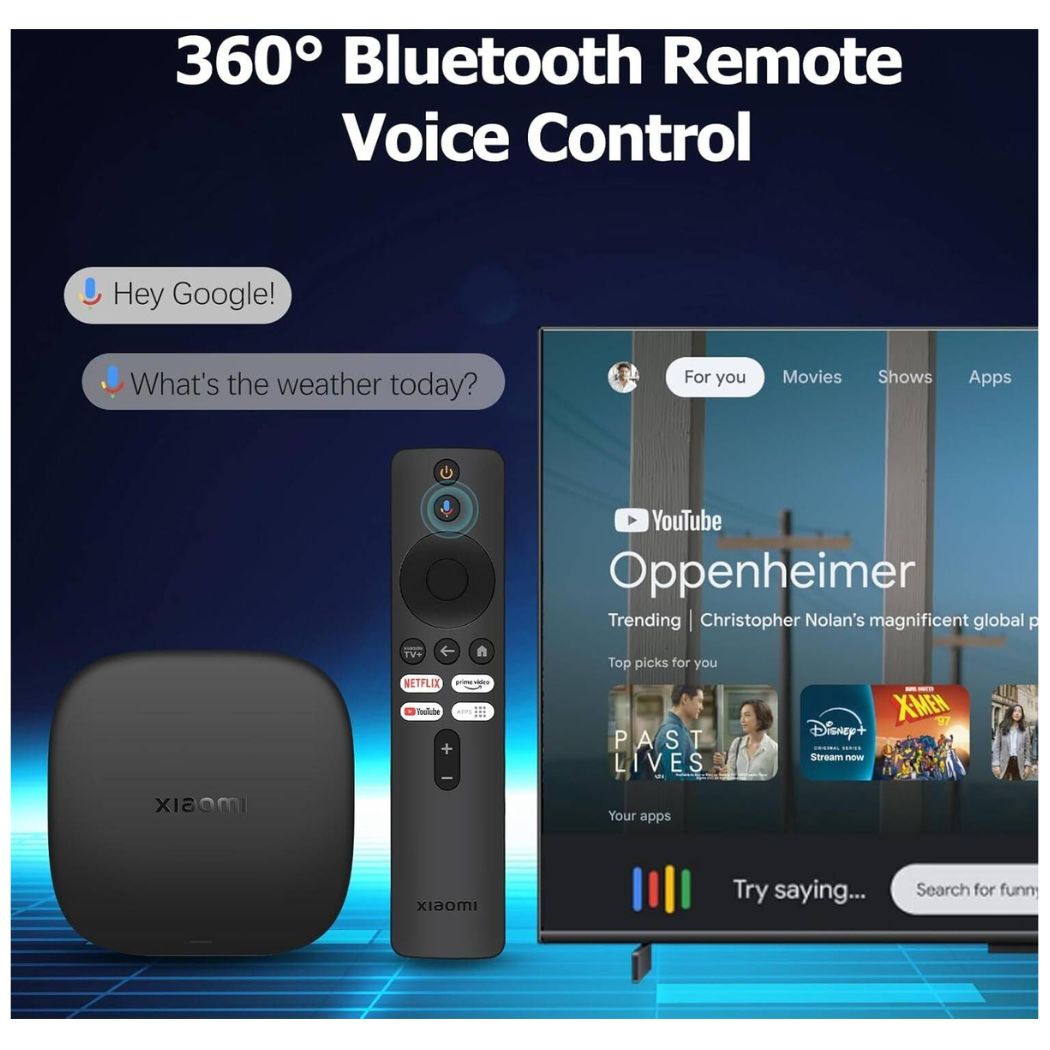 جهاز شاومي تي في بوكس إس بدقّة 4K – الجيل الثالث