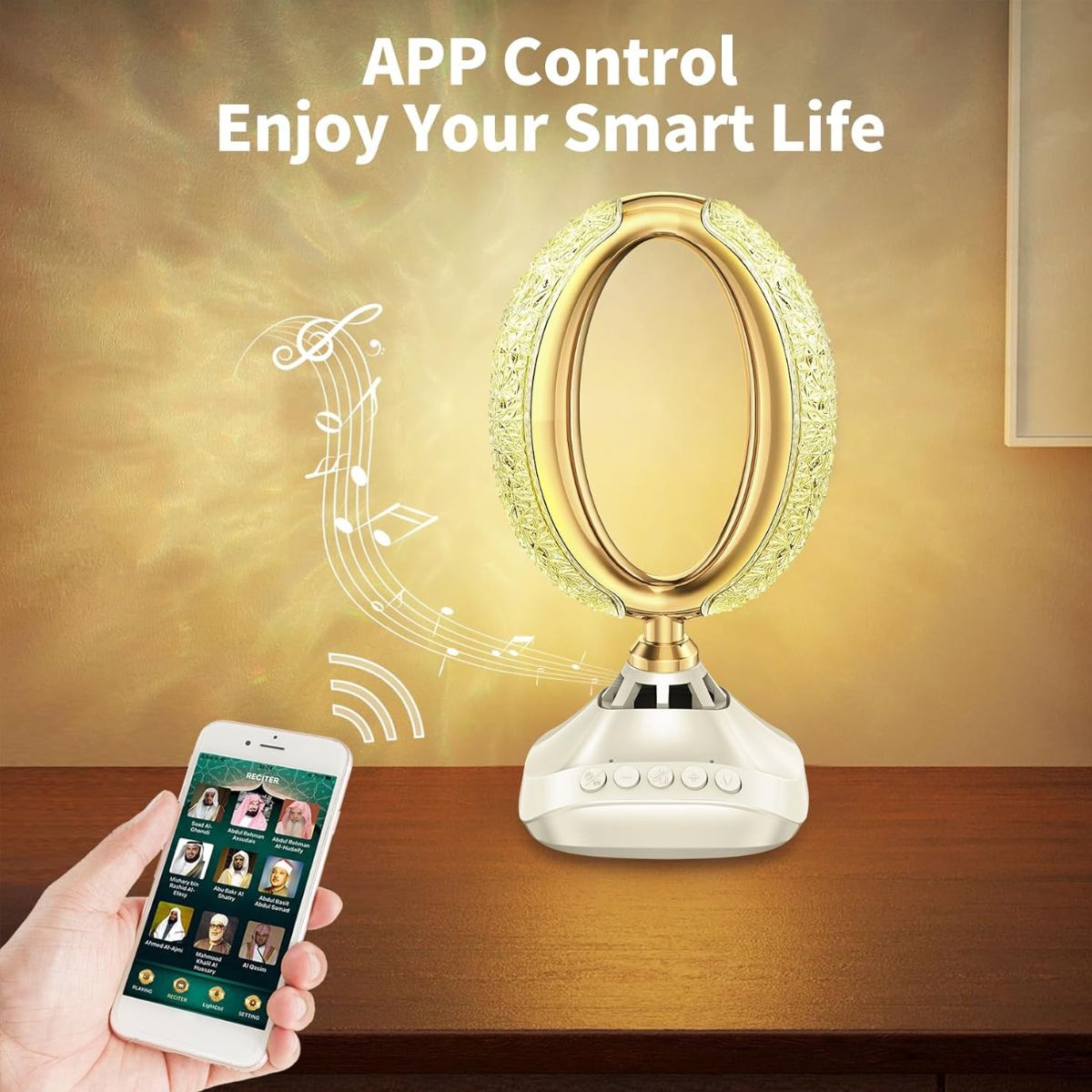 Desk Lamp And Quran Speaker SQ-850