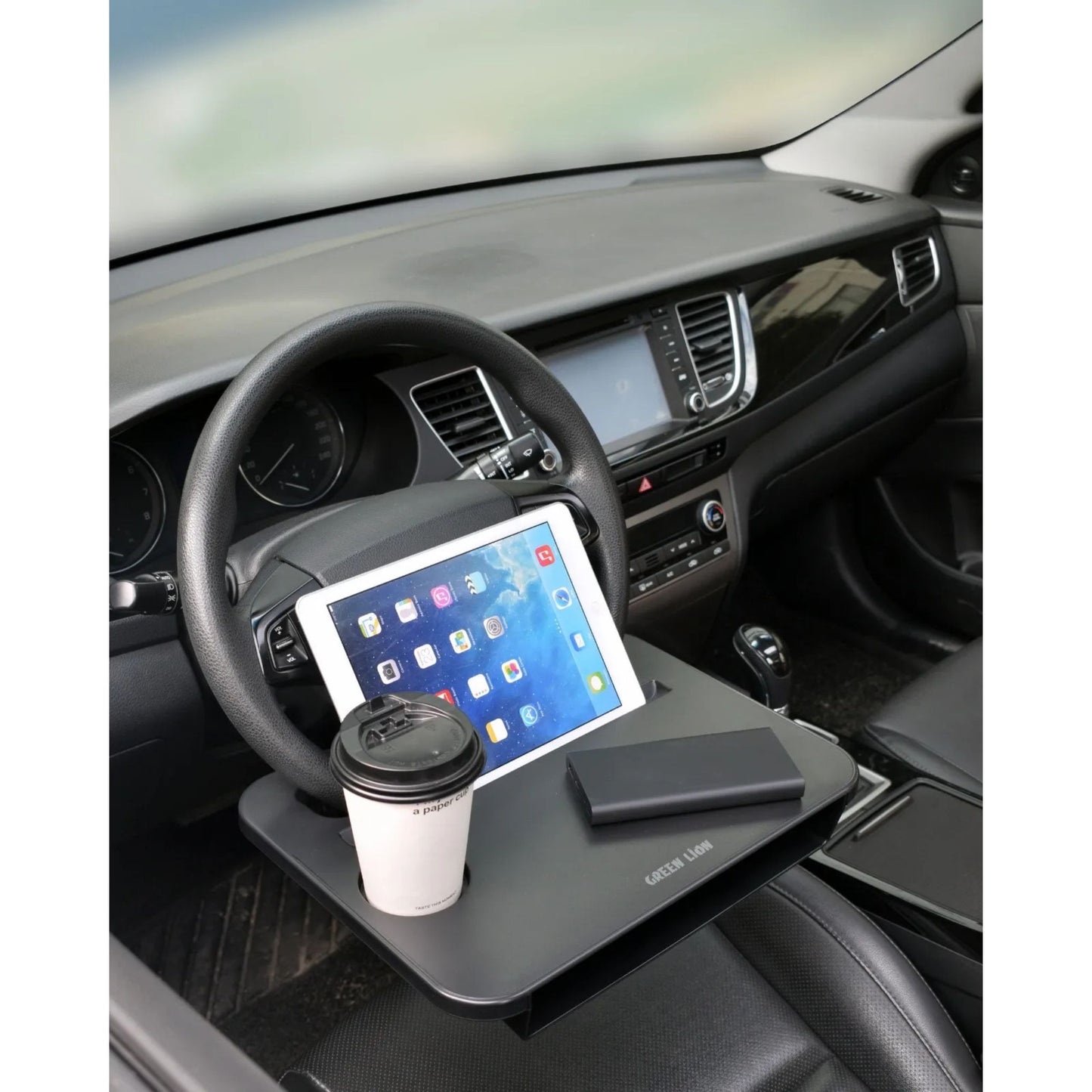 Multi-Functional Steering Wheel Tray
