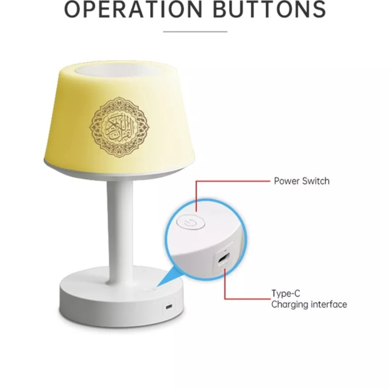 Desk Lamp Qur'An Speaker
