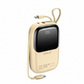 OALE 10000mAh 22.5W Power Bank with Built-in Cables