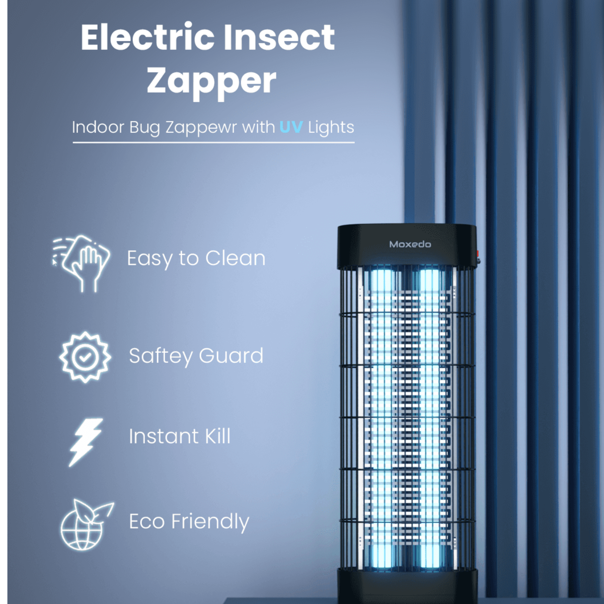 Electric Insects Zapper 30W -Moxedo
