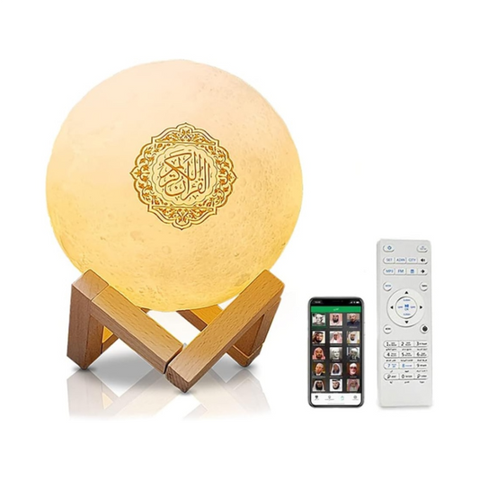 Moon Lamp Quran Speaker Sq-510 With Bluetooth & Remote Control