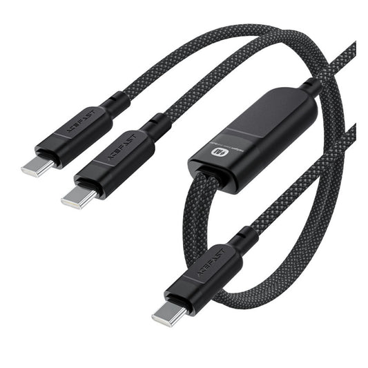 Acefast 100w Usb-c To Dual Usb-c Cable-1.2m