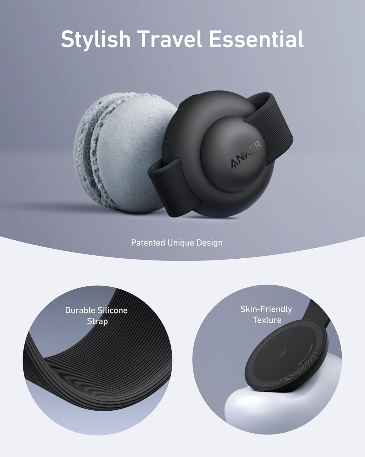 MagGo 3 in 1 Wireless Charging Station - Anker MagGo 3 in 1 Wireless Charging Station - Anker