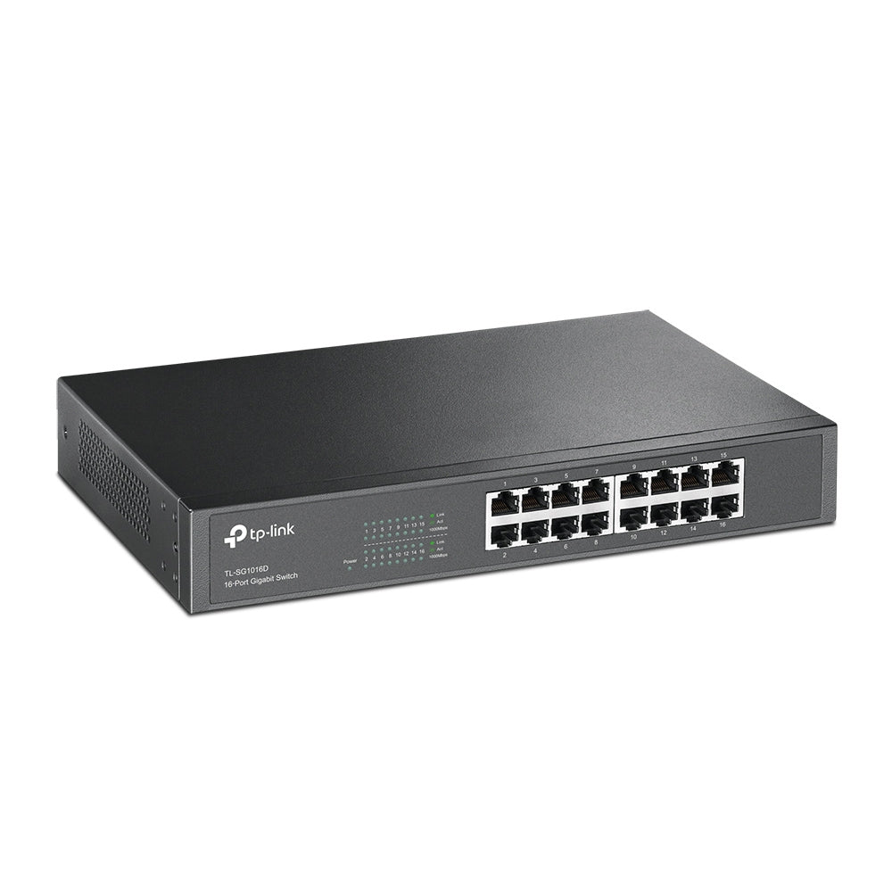 16-Port Gigabit DesktopRackmount Switch-tp link