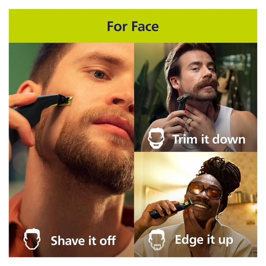 Philips OneBlade Pro 360 Wet & Dry Shaver-QP6542/15