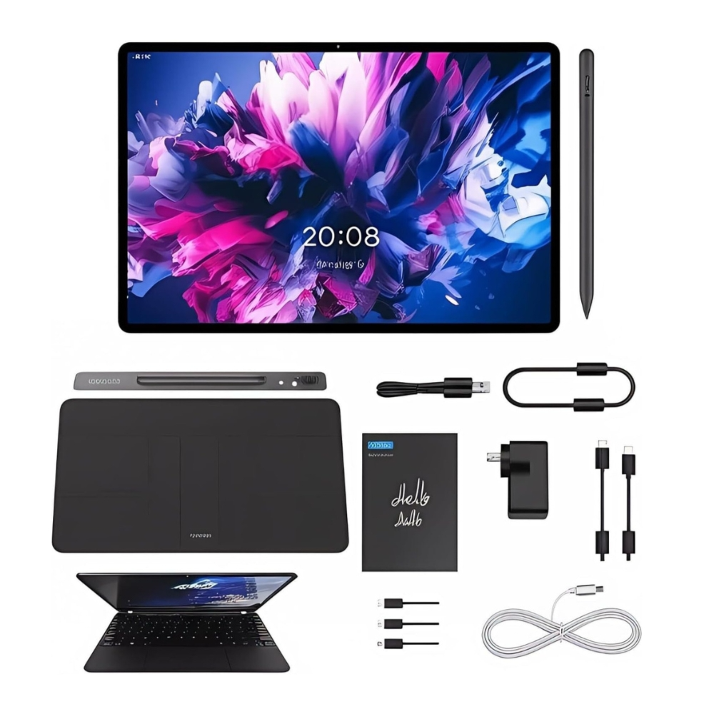 Oteeto TAB 17 Android Tablet 11Inch (8GB RAM + 512GB) with Keyboard & Stylus