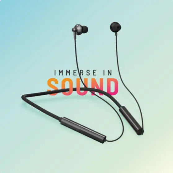 Neckband Earphone (Pd-Enc1) - Porodo Neckband Earphone (Pd-Enc1) - Porodo