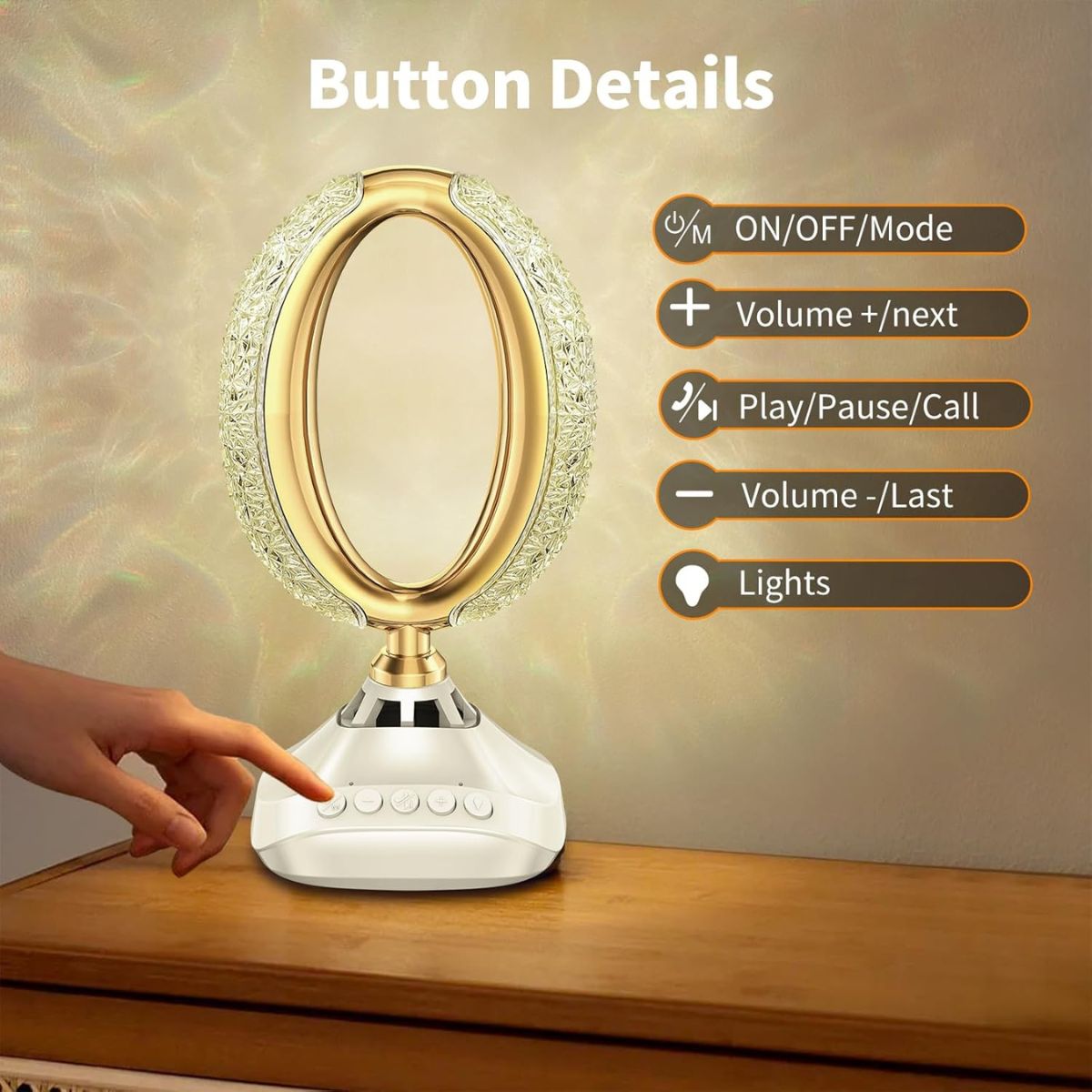 Desk Lamp And Quran Speaker SQ-850