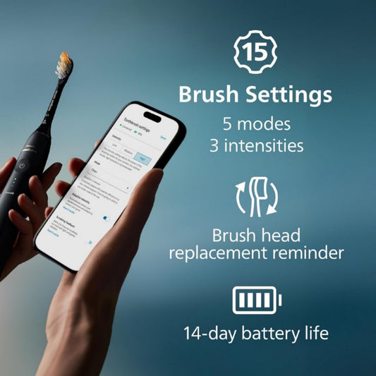 Philips Sonicare Prestige 9900 HX9990/12 AI Electric Toothbrush – Midnight Blue
