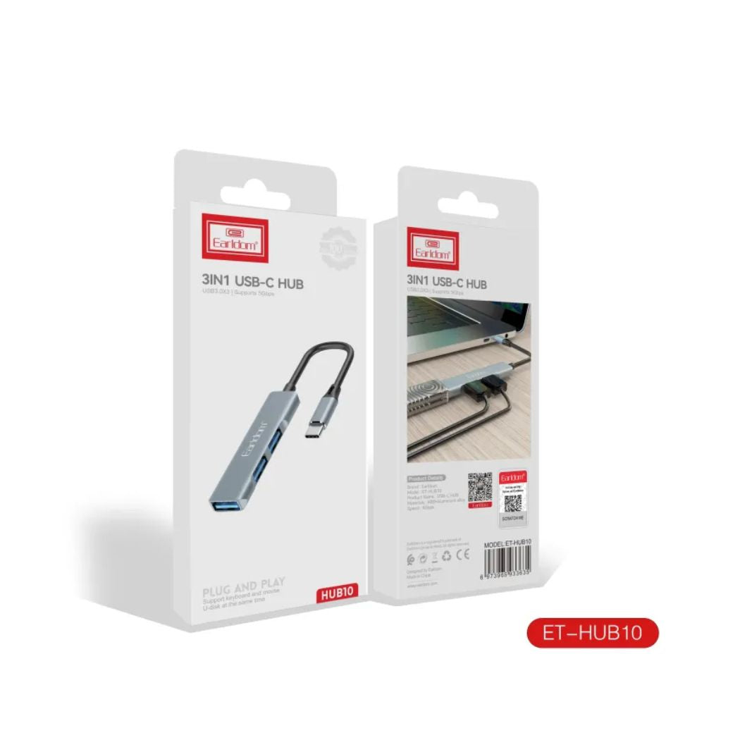4 in 1 Type-C USB Hub -Earldom