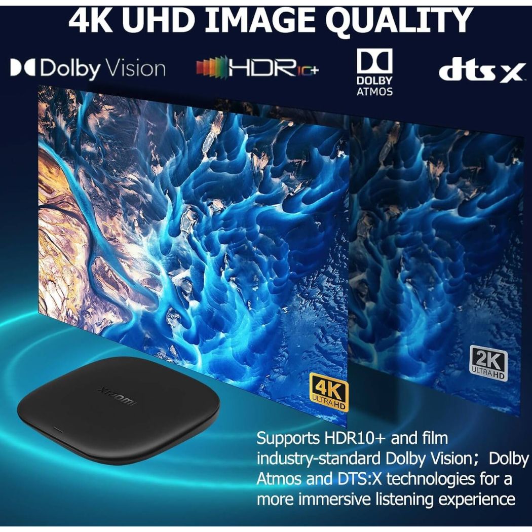 جهاز شاومي تي في بوكس إس بدقّة 4K – الجيل الثالث