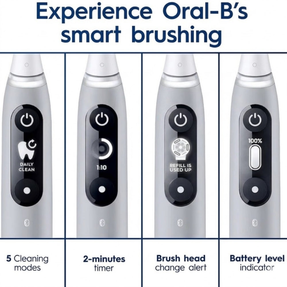 Oral-B iO Series 6N AI Electric Rechargeable Toothbrush – White
