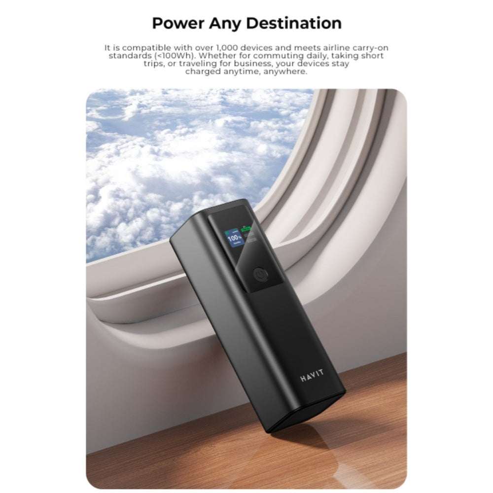 HAVIT 27000mAH 183W Fast Charging Power Bank-PB50
