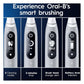 فرشاة أسنان كهربائية Oral-B iO Series 6N مزوّدة بتقنية الذكاء الاصطناعي – أبيض
