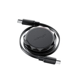 ACEFAST كابل USB-C إلى USB-C قابل للسحب 60W - 0.8 متر