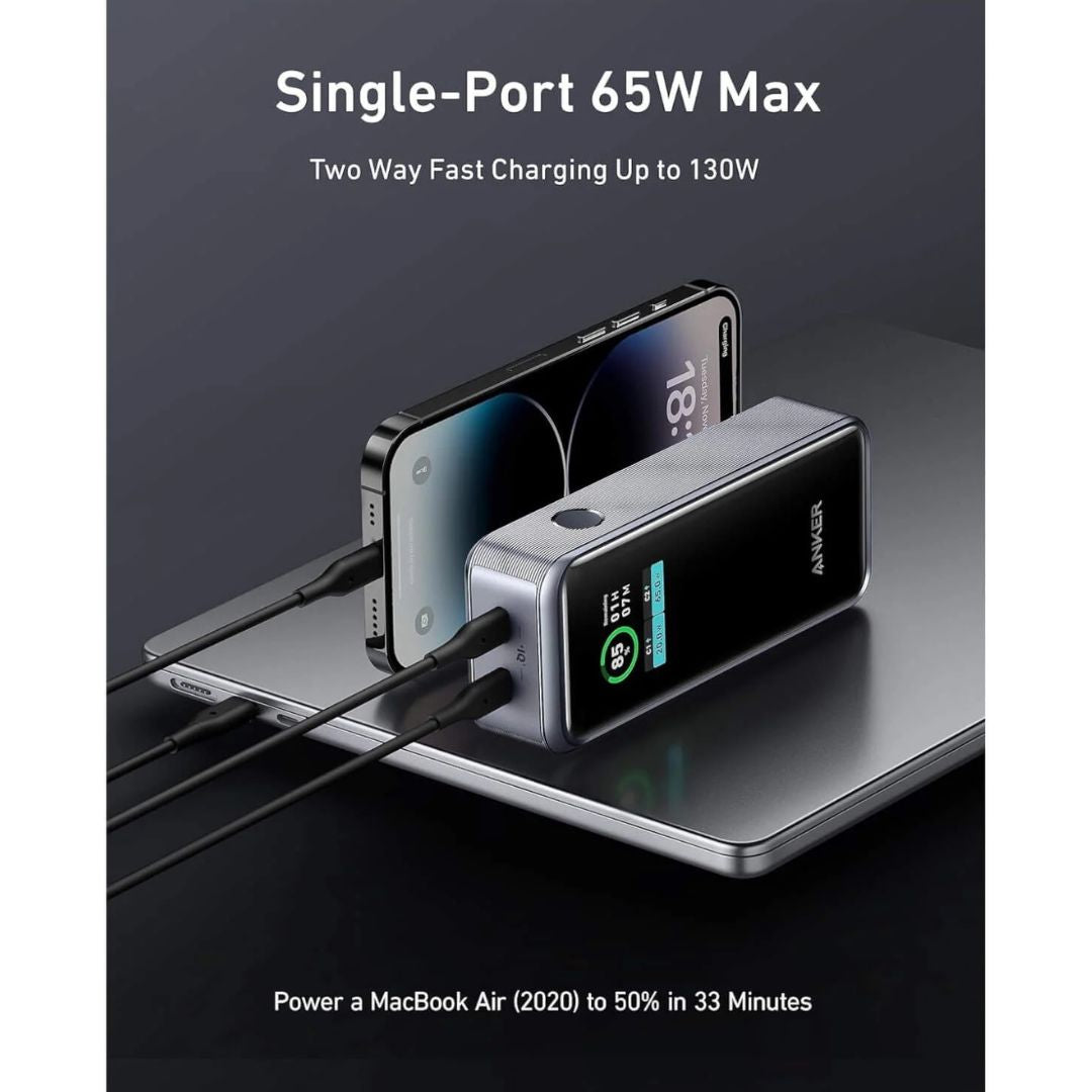 Anker Prime 12000mAh Power Bank -130W