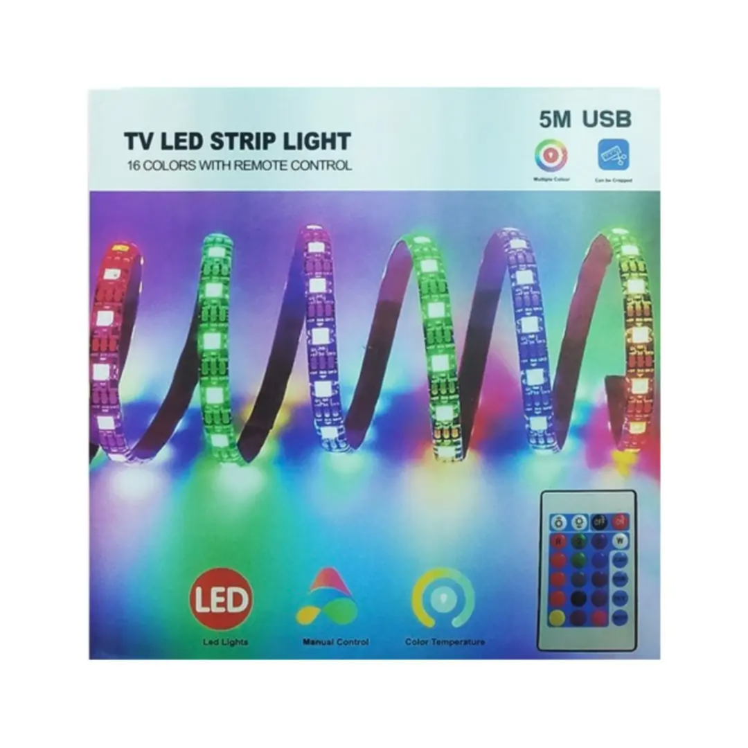 TV LED Strip Light 5M with USB Connection
