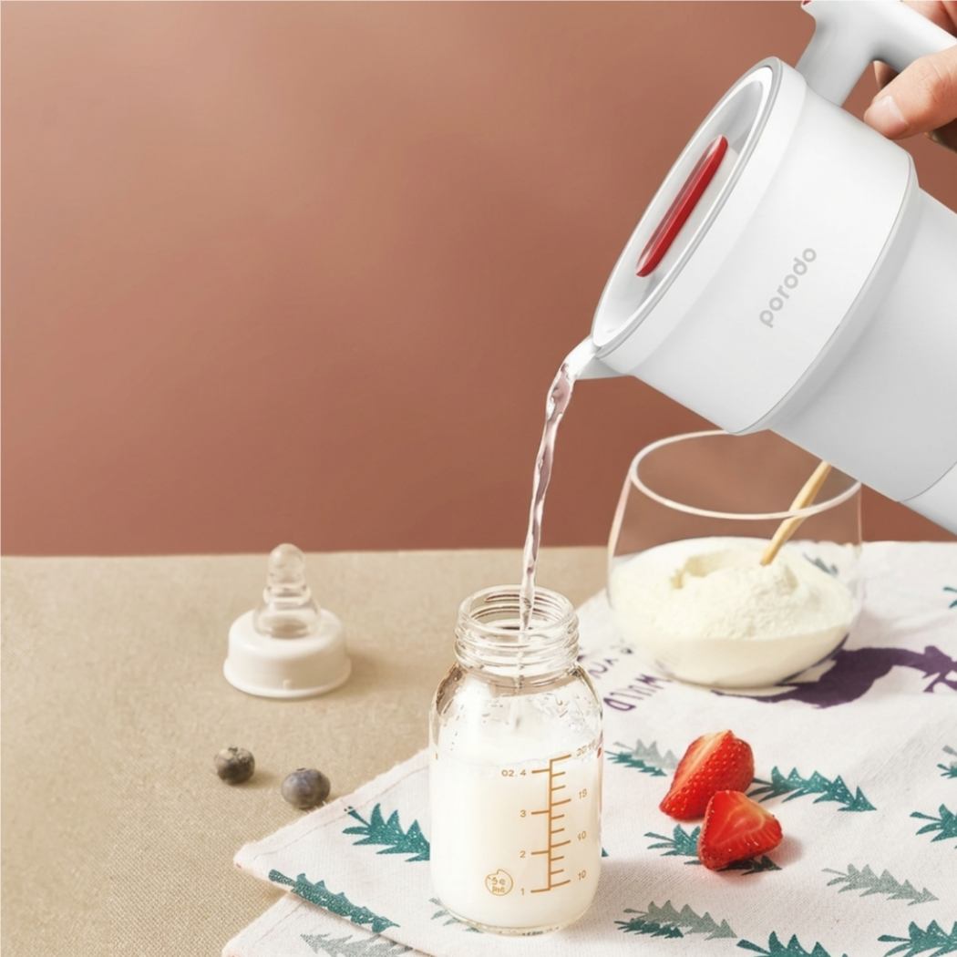 Porodo 600ml Foldable Electric Travel Kettle