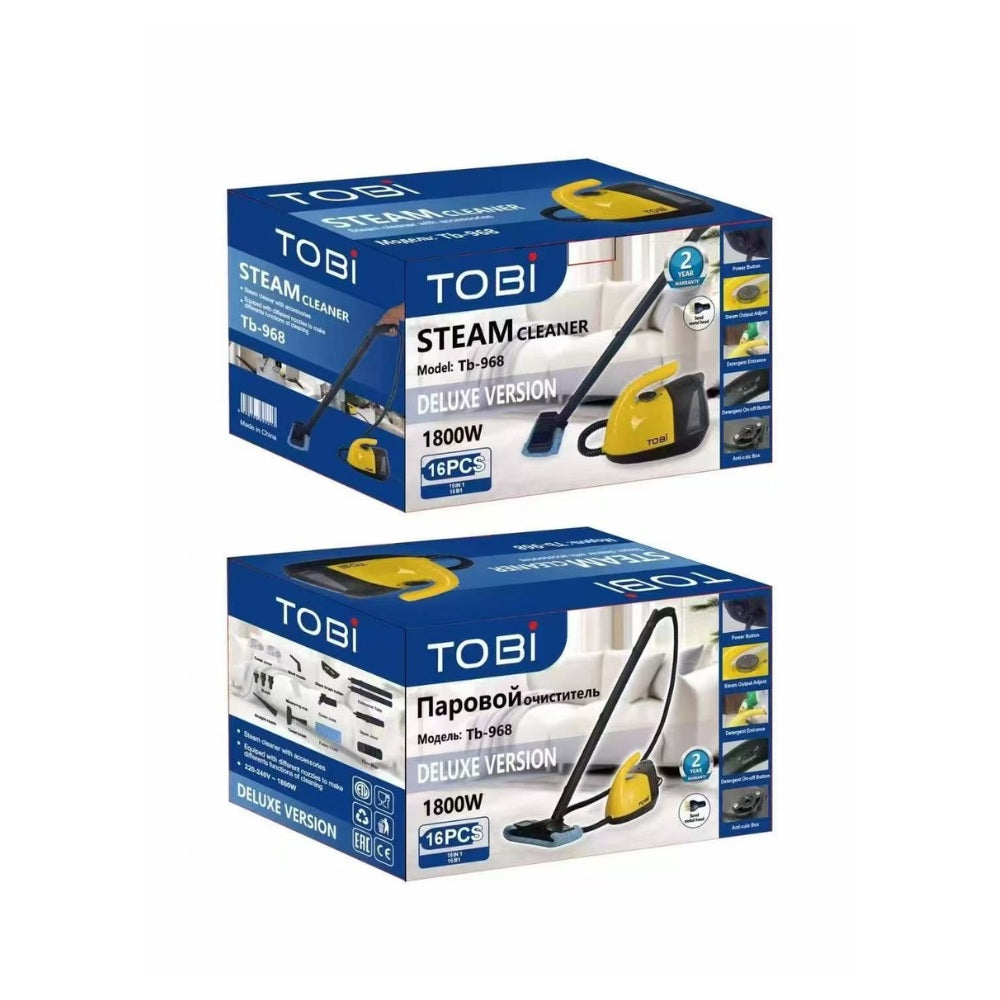 TOBI Deluxe 16 in 1 Steam Cleaner(1800W)