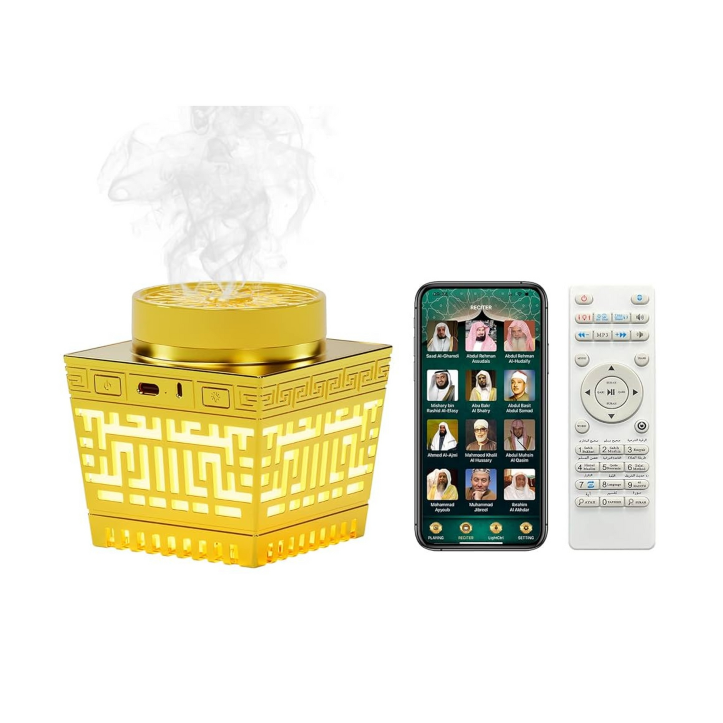 2 in 1 Electric Bakhoor Burner and Quran Speaker