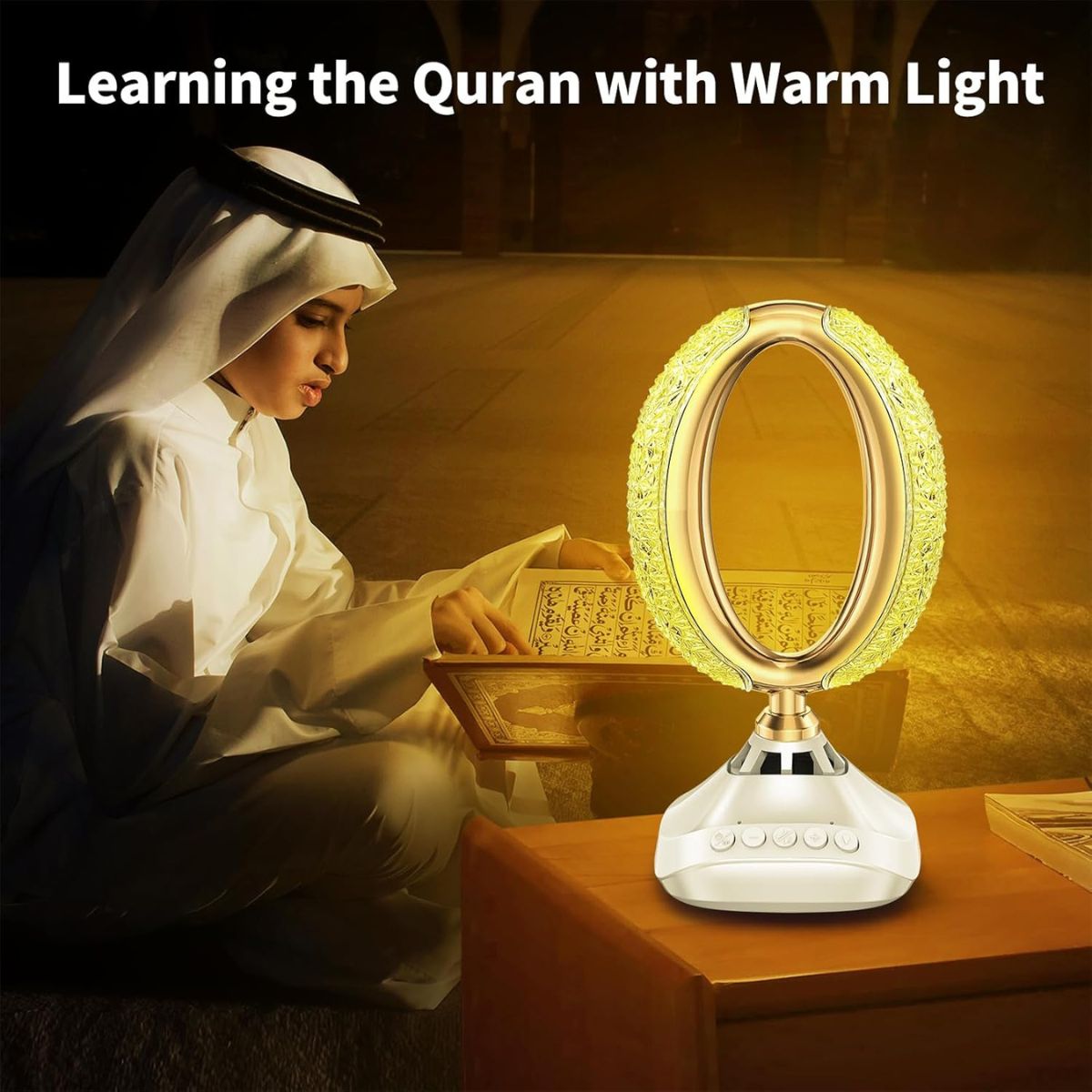 مصباح مكتب مع سماعة قرآن SQ-850 مصباح مكتب مع سماعة قرآن SQ-850