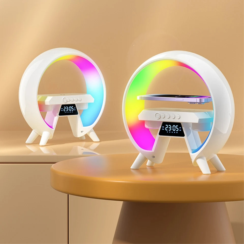 LED Wireless Charging Speaker