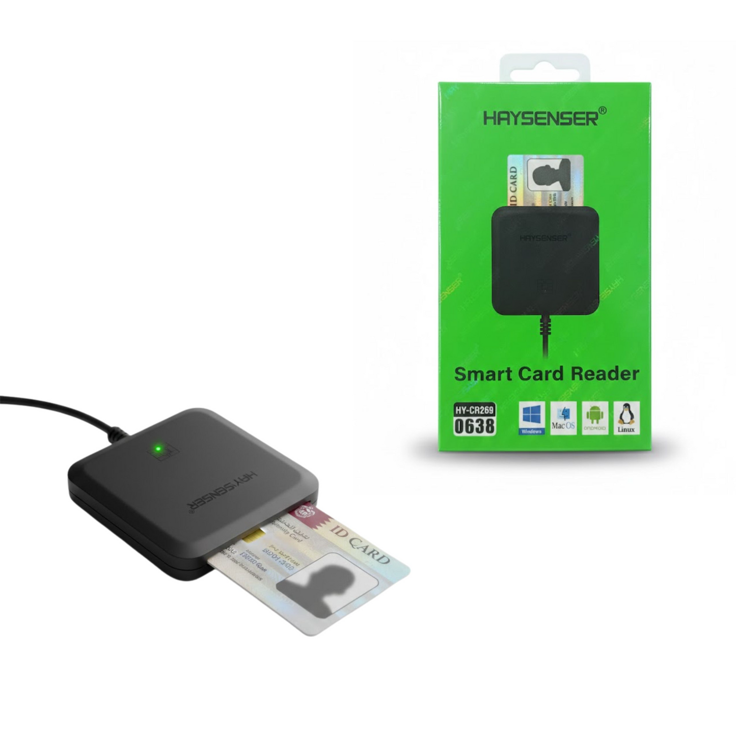 Haysanser USB Smart Card Reader HY-CR269